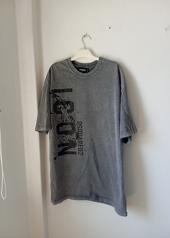 xxl Beden siyah Renk Dsquared2 Siyah Baskılı Erkek Tişört