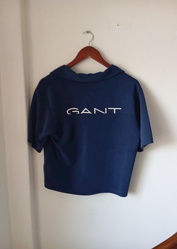 Gant Kısa Kollu Süet Polo Tişört
