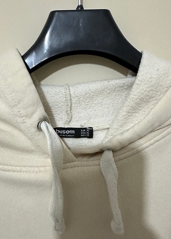 Gri Salaş Kadın Sweatshirt Kapüşonlu tesettüre uygun - Görsel 2