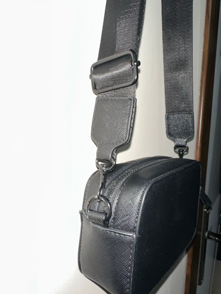 Stardivarius Siyah Deri Kadın Bel Çantası - Görsel 3