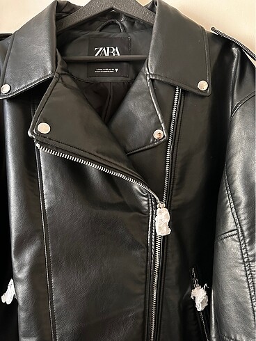 xxl Beden Zara biker deri ceket