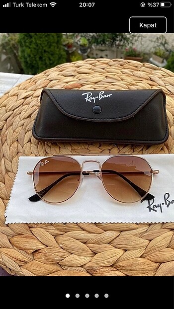 Rayban Kahverengi yeni sezon güneş gözlüğü