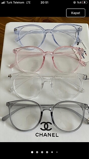 Yeni sezon şeffaf cam gözlük çeşitleri