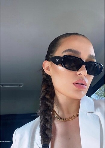 Prada siyah kemik model güneş gözlüğü