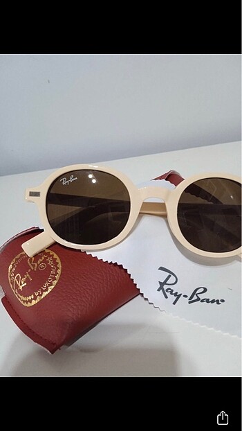 Beden ten rengi Renk Rayban krem yeni sezon güneş gözlüğü