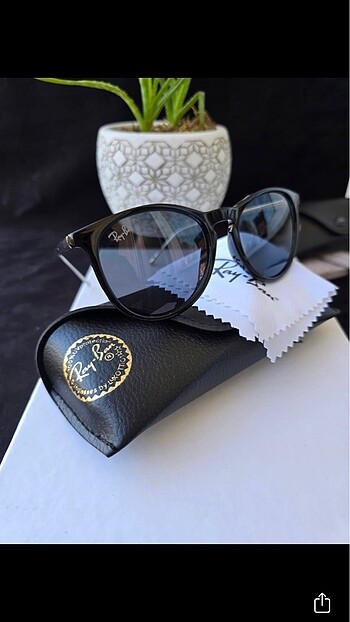 Rayban siyah erik model güneş gözlüğü