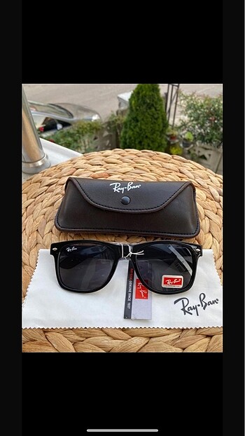 Beden Rayban siyah parlak wayfere model
