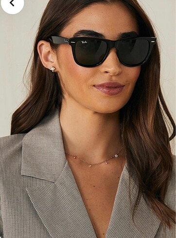 rayban siyah mat wayfere model güneş gözlüğü