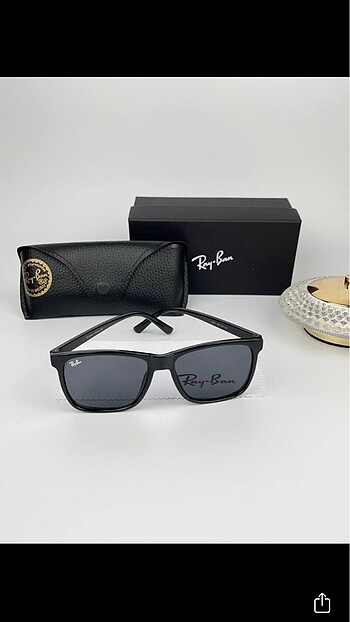 Ray Ban Rb siyah parlak yeni sezon güneş gözlüğü