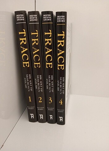 Trace manga ilk 4 cilt