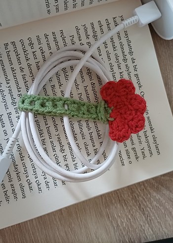 örgü kitap ayraçları - Görsel 5