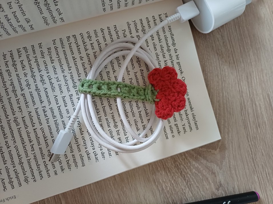 örgü kitap ayraçları - Görsel 5