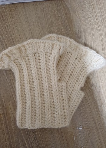 Bohem Tarzı Örgü Kadın Eldiveni - Görsel 4