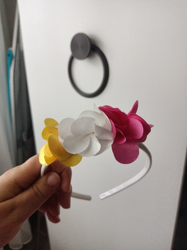 Çiçek Detaylı Pembe Kız Çocuk Elbisesi - Görsel 5