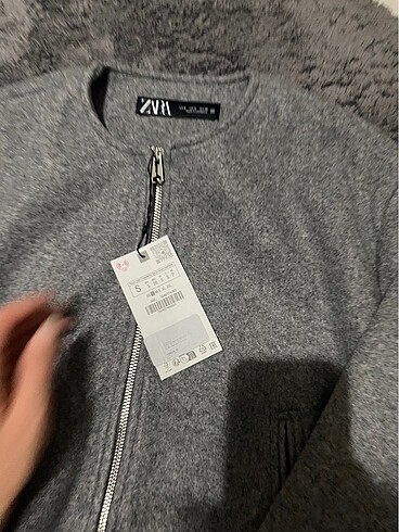 s Beden gri Renk Zara bomber ceket
