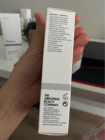 Beden Renk The ordinary Salicylic Acid %2 masque