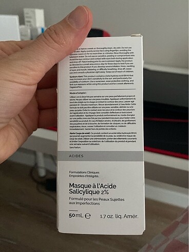 Beden The ordinary Salicylic Acid %2 masque