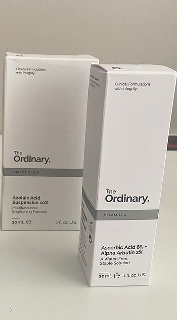 The ordinary ürünleri