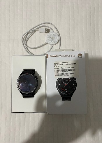 Huawei Watch GT 3 SE Siyah Akıllı Saat