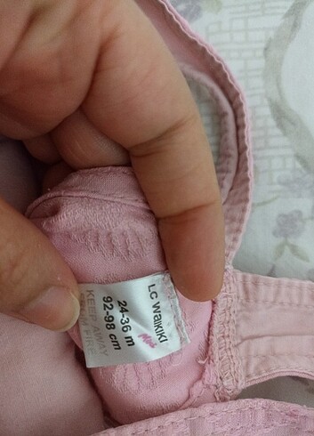 24-36 Ay Beden Kız çocuk salopet