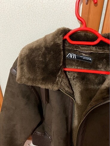 Zara Acı kahve kürklü zara kaban