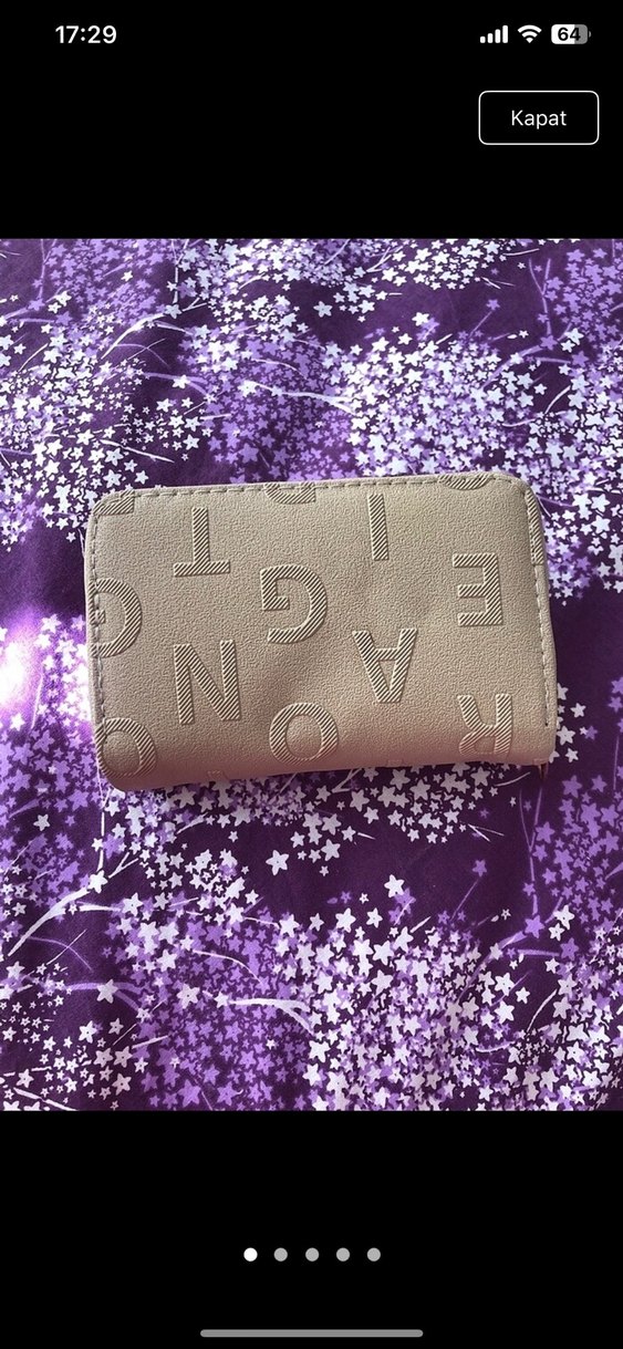 Siyah Deri Tokalı Kadın Çanta - Görsel 3