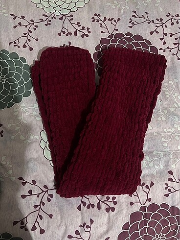 Beden Puffy bordo şal