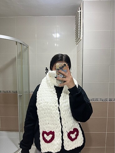 Puffy kalpli şal