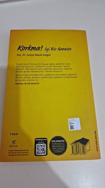  Beden Renk Korkma iyi bir annesin imzali