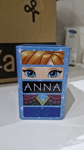 frozen masaustu metal kalemlik - Görsel 2