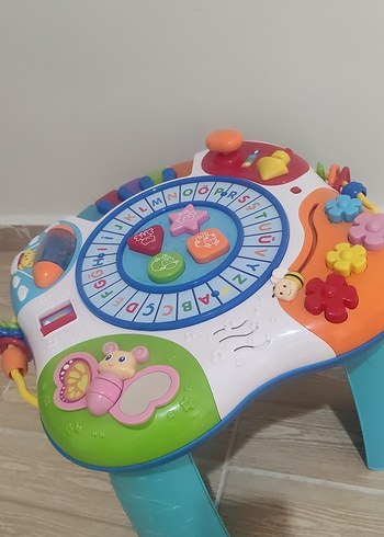  Beden Bondigo Renkli Çok Fonksiyonlu Eğitici Oyun Masası