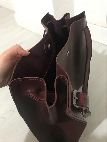  Beden bordo Renk bordo cherry red çanta