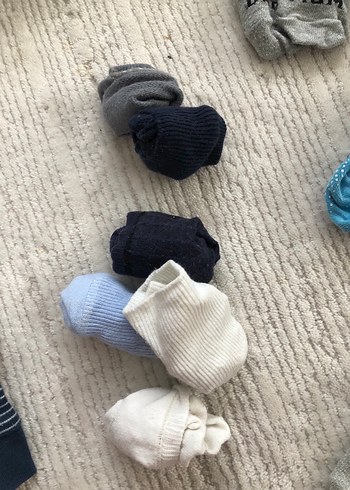 Nakışlı Bebek Çorapları 10 tane - Görsel 3