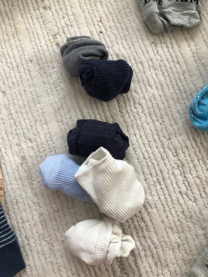 Nakışlı Bebek Çorapları 10 tane - Görsel 3