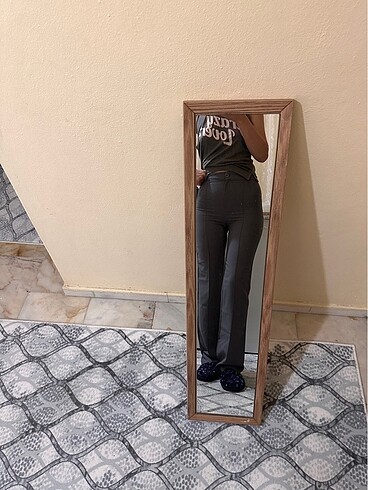 Trendyol & Milla Trendyol gri kumaş pantolon