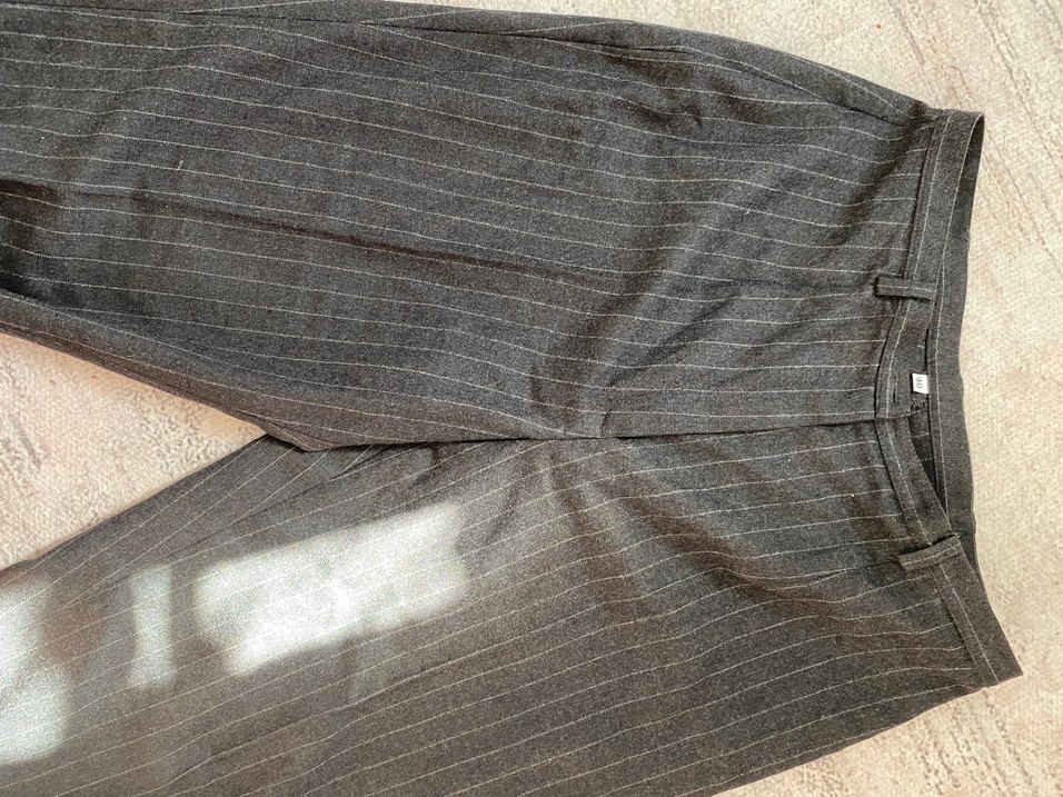 Gri Kadın Kumaş Pantolon - Görsel 2