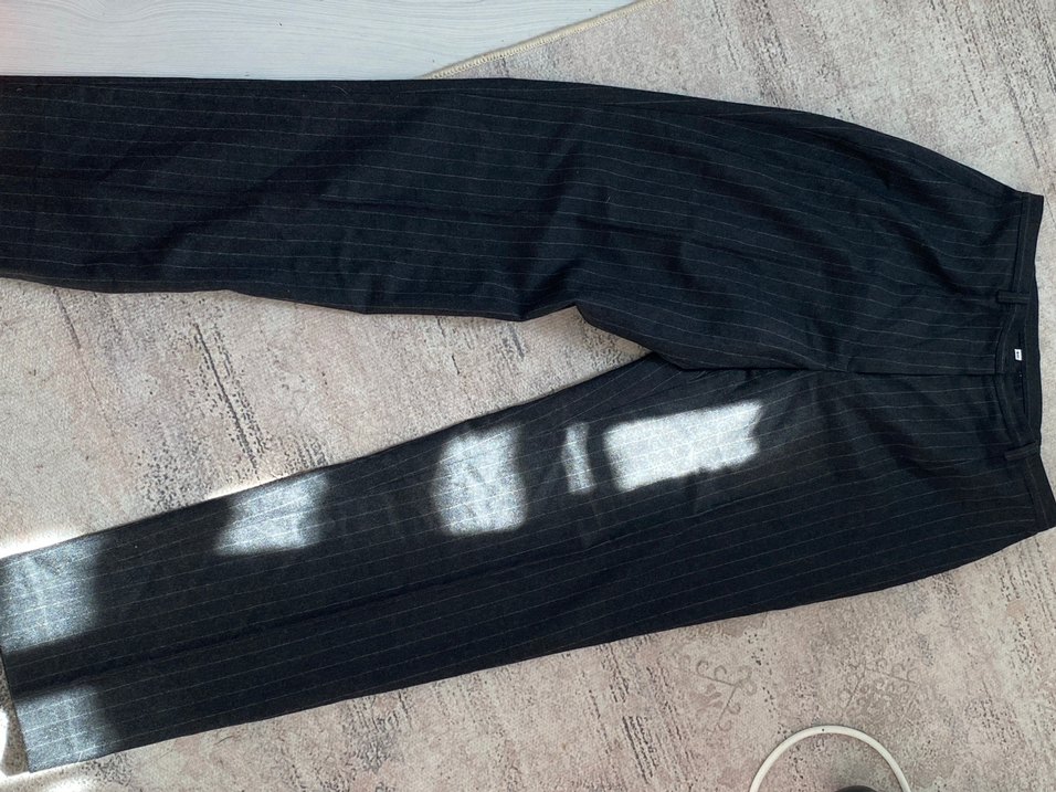 Gri Kadın Kumaş Pantolon - Görsel 4