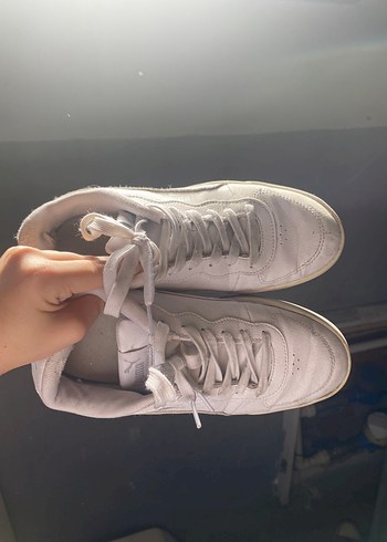 Beyaz Platform Topuklu Puma Spor Ayakkabı - Görsel 4