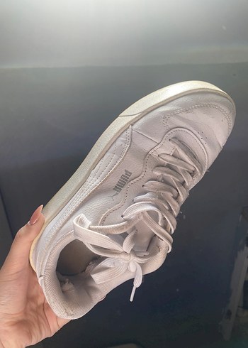 37 Beden Beyaz Platform Topuklu Puma Spor Ayakkabı