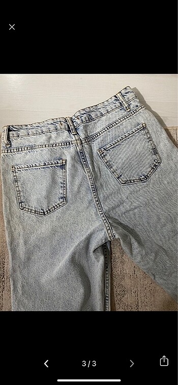 Yırtık Kot pantolon - Görsel 3