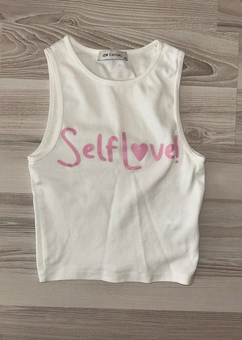 self love askılı crop