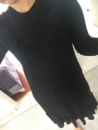 l Beden siyah Renk Triko tunik