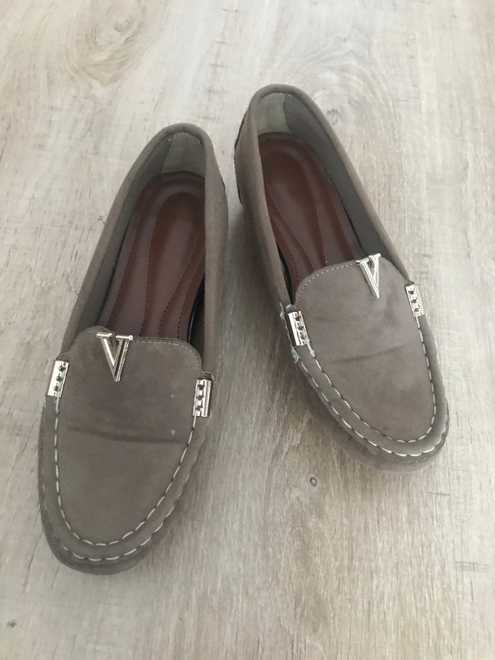 Bambi marka Bej Süet Tokalı Babet - Görsel 2