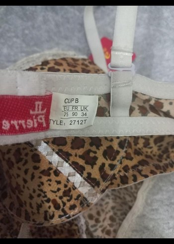 Diğer Leopar Desenli Mini Bohem Sütyen Takımı