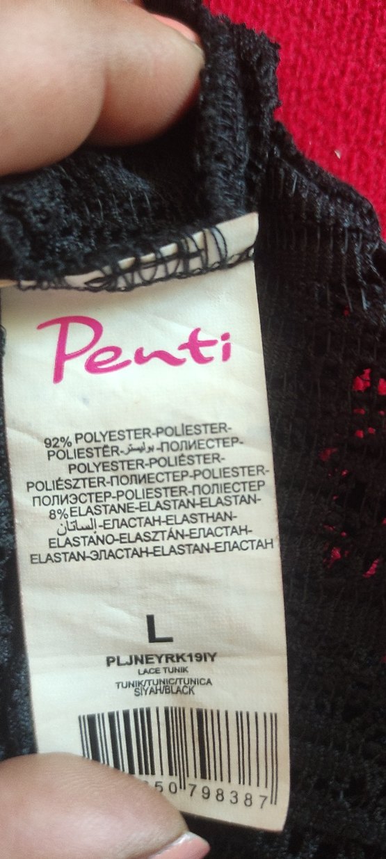 PAREO Siyah Straplez Midi Triko Elbise - Görsel 4