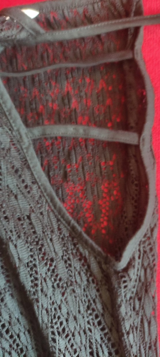 PAREO Siyah Straplez Midi Triko Elbise - Görsel 3