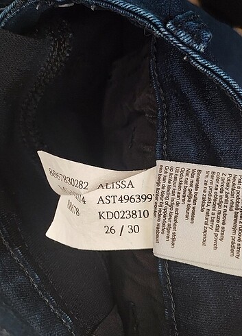 26 Beden lacivert Renk Pantolon
