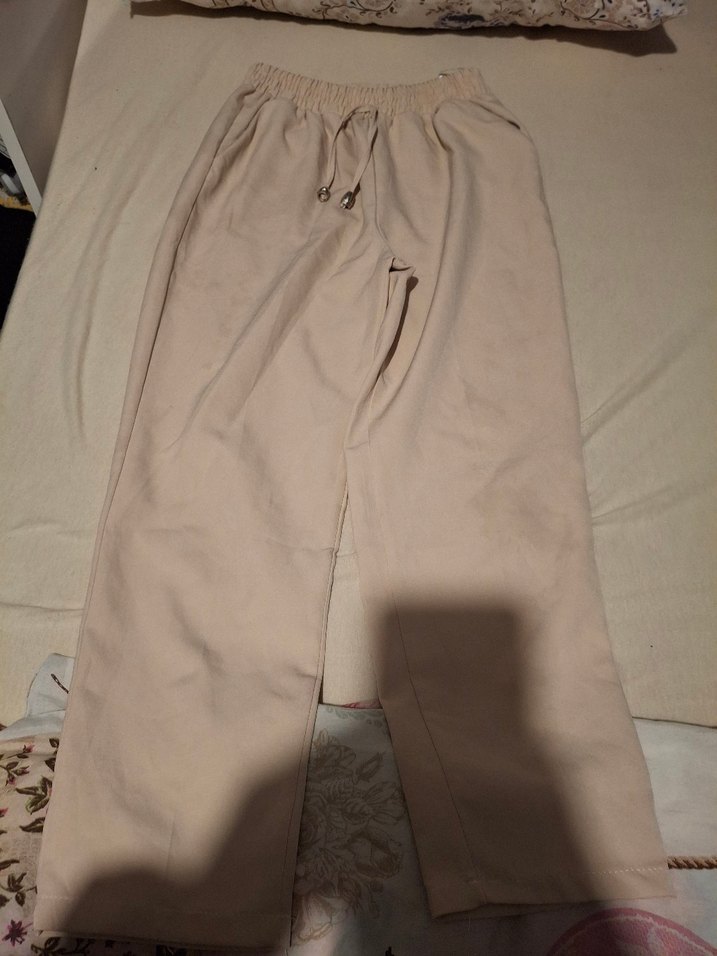 Midi Kumaş Pantolon - Görsel 3