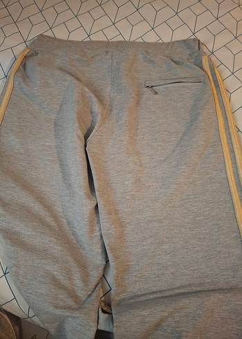 Gri Eşofman Altı Fermuarlı - Görsel 5