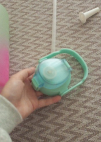 Çocuk Termos Şişesi ve Aksesuarları, Pembe Pastel - Görsel 8